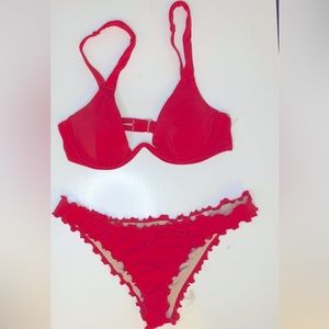 Shade & Shore Red Bikini